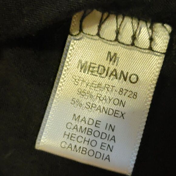 Zenana Outfitters Medium Black Long Sleeve Shirt - Picture 7 of 8